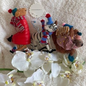 Anthropologie Christian tree 🌲💝 2023✨Holiday🎁 Ornament bundle✨🎄💕